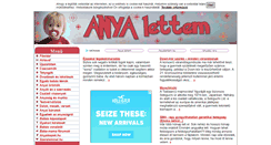 Desktop Screenshot of anyalettem.hu